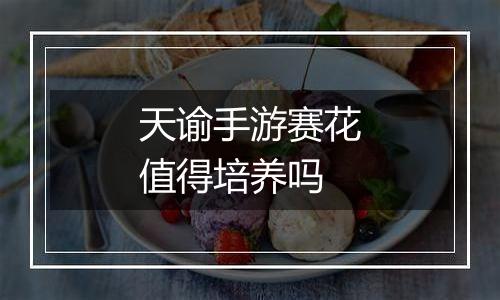 天谕手游赛花值得培养吗