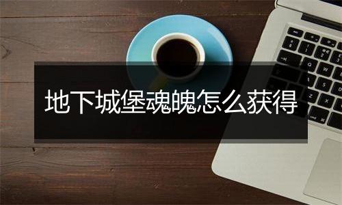地下城堡魂魄怎么获得