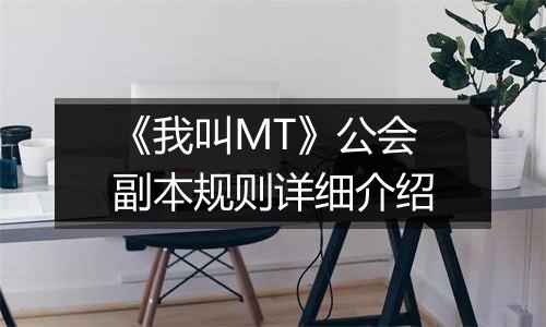 《我叫MT》公会副本规则详细介绍