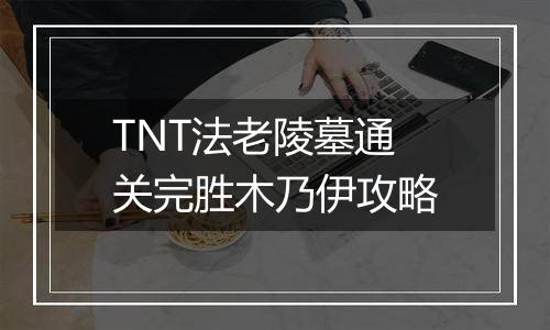 TNT法老陵墓通关完胜木乃伊攻略
