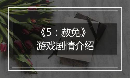 《5：赦免》游戏剧情介绍