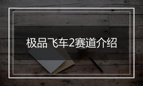 极品飞车2赛道介绍
