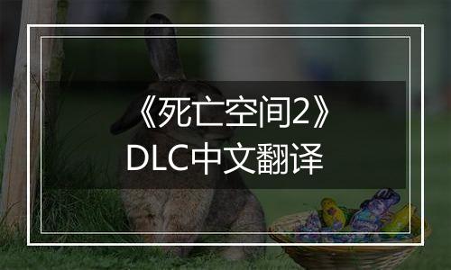 《死亡空间2》DLC中文翻译