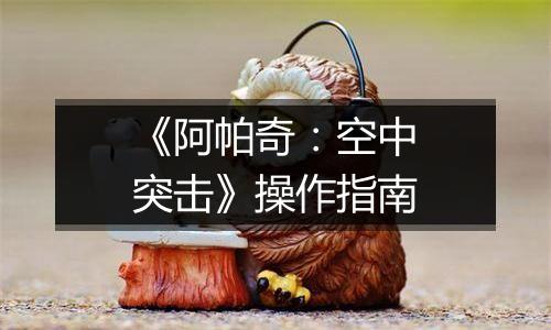 《阿帕奇：空中突击》操作指南