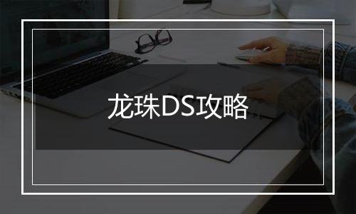 龙珠DS攻略