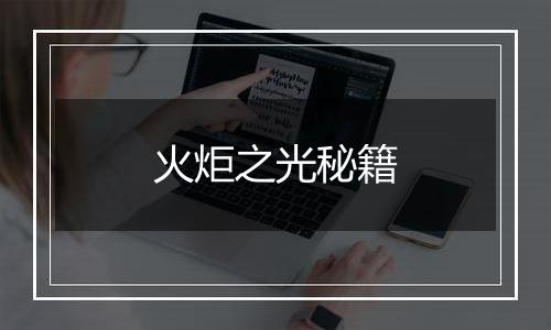 火炬之光秘籍