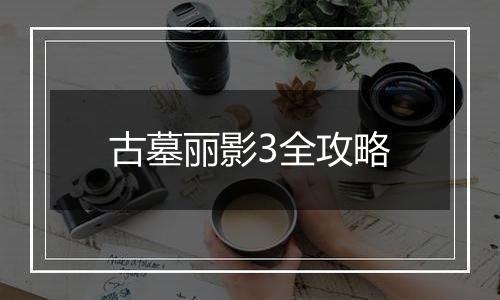 古墓丽影3全攻略
