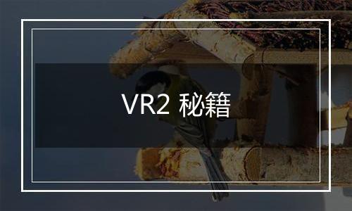 VR2 秘籍