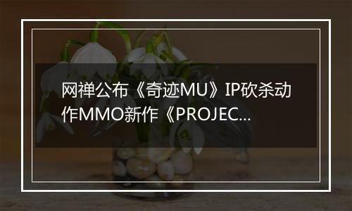 网禅公布《奇迹MU》IP砍杀动作MMO新作《PROJECT G》CG预告
